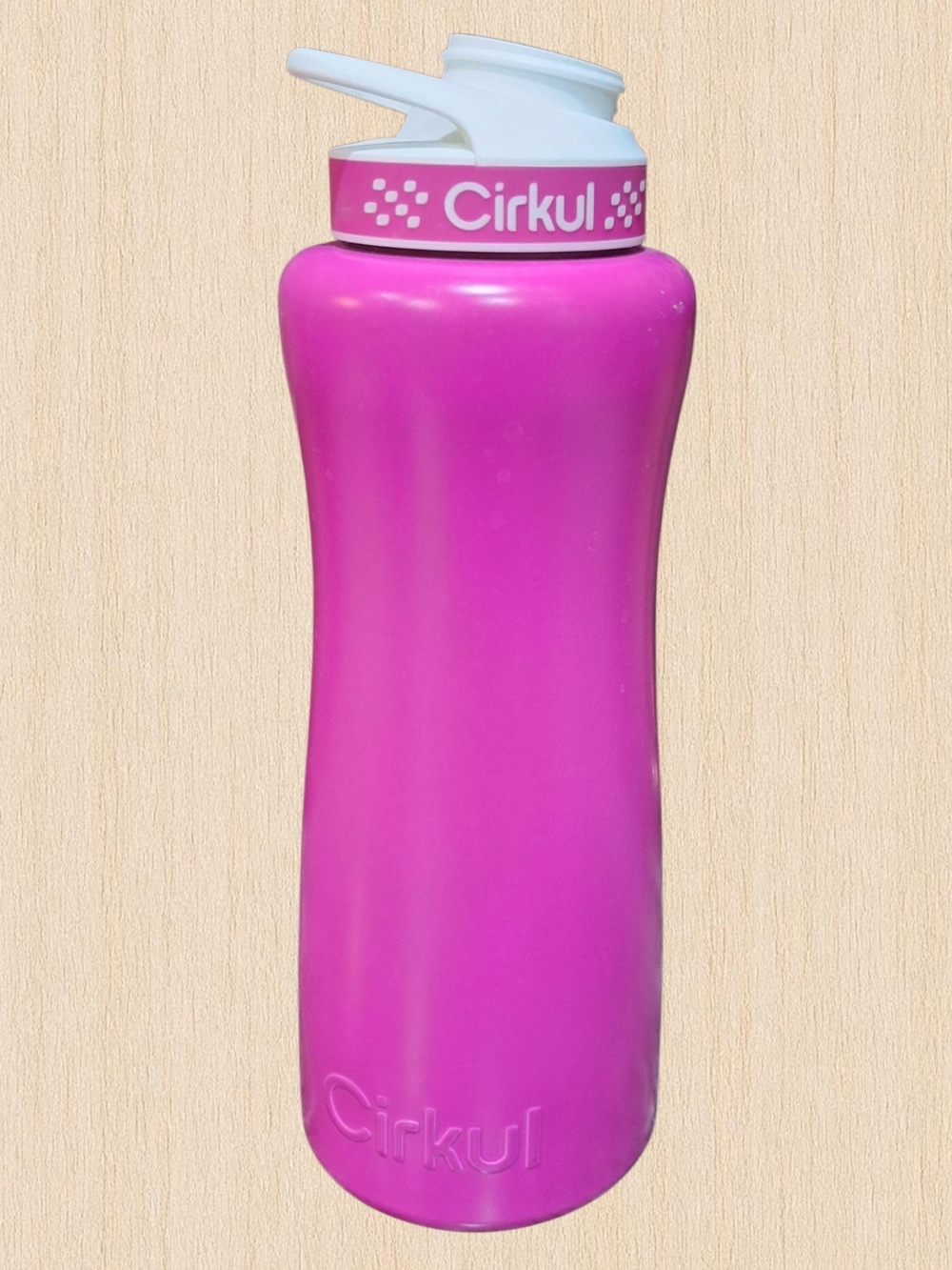 Cirkul 32oz NEON FUCHSIA Stainless Steel Bottle Drop & Lid